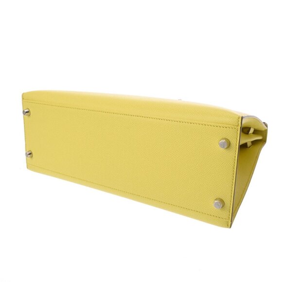 HERMES Kelly 32 Outer stitch 2WAY Soufre hand bag 800000130596000 - Picture 4 of 12